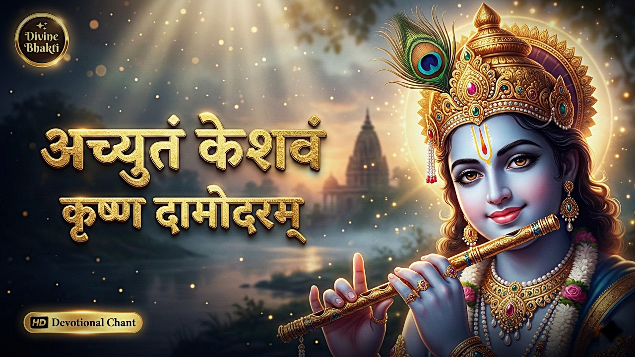 Achutam Keshavam | Kaun Kehte Hain Bhagwan Aate Nahi | कौन कहता है भगवान आते नहीं | Krishna Bhajan