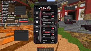 ЛУЧШИЙ БЕСПЛАТНЫЙ ЛЕГИТНЫЙ ЧИТ НА МАЙНКРАФТ 1.16.5 - Troxill Client | ЛУЧШИЙ ЛЕГИТНЫЙ ЧИТ TROXILL