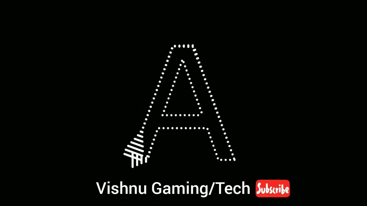 A - letter | Audio Spectrum Visualizer Green Screen HD