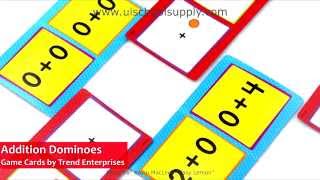 Addition Dominoes Cards by TREND Enterprises T23008