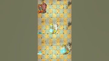Pvz 2 -Power Vine level 1, max, mastery 200 Vs Egypt gargantuar