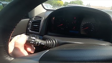 How to Enable or Disable Automatic Lights in Chevrolet Captiva II ( 2011 - now ) Use Auto Lights