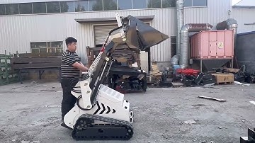 mini skid steer attachments/loader/Fast delivery#skidsteer #skidsteerattachments #miniloader