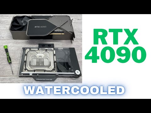 How to WATERCOOL the Nvidia RTX 4090 Founders Edition