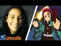 Tanjiro Goes On Omegle! (Demon Slayer VR)