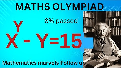 INTERESTING EXPONENTIAL EQUATION: x^y-y=15" | MATH OLYMPIAD QUESTION