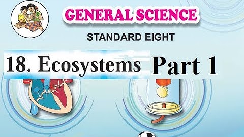 18. Ecosystems Pt 1| 8th  Science Maharashtra Board