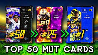 The TOP 50 CARDS in MADDEN 24!