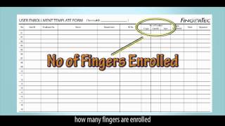 H2i - Fingerprint Enrollment and Verification