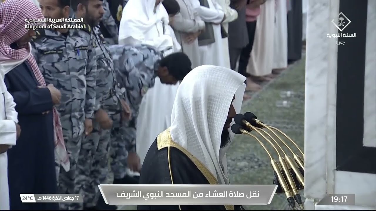 صلاة العشاء للشيخ عبدالله البعيجان 17 جمادى الآخرة 1446هـ