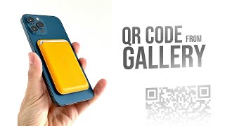 How to Scan QR Code from Gallery (tutorial)