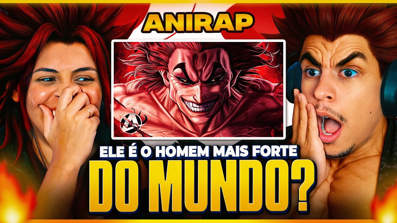 ANIRAP: Yujiro Hanma (Baki The Grappler) | Demon Back | [Casal Jounin React] 🔥