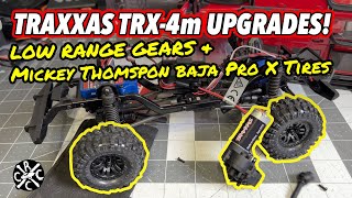 TRX-4m First Upgrades: Low Range Transmission Gears & Mickey Thompson Baja Pro X Tires