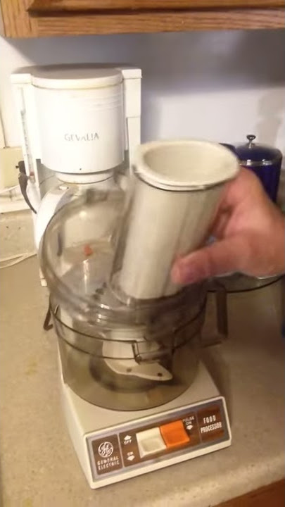 GE food processor from the 70's. Possibly late 60's. : r/nostalgia