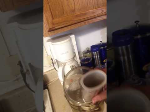 GE food Processor demonstration