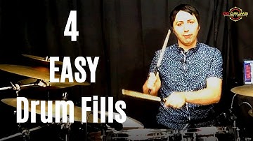 4 Drum Fills Every Beginner Must Know  - Drum Lesson