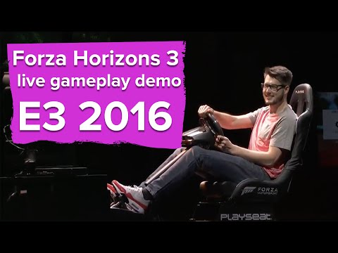 Forza Horizon 3 gameplay demo - Xbox E3 2016