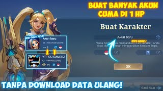 CARA MEMBUAT AKUN BARU MOBILE LEGEND TERBARU 2023 - CARA BUAT AKUN ML TANPA DOWNLOAD DATA TERBARU