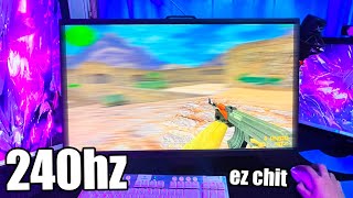 Juego al cs 1.6 con 240hz y me acusan de 