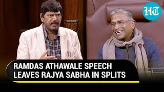 Ramdas Athawale cracks jokes at opposition; asks Kharge, Anand Sharma to switch sides
