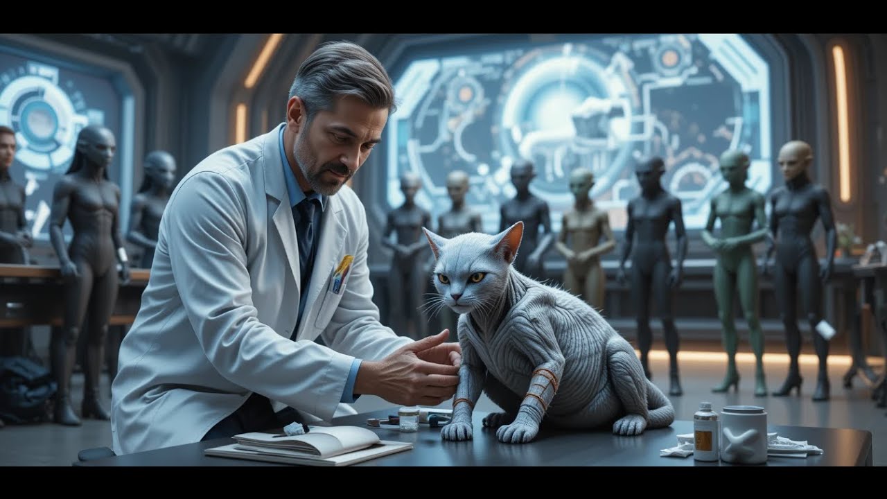 An Injured Cub Limped Into Class — The Human Bandaged It, and the Entire Pack Bowed in Silence HFY