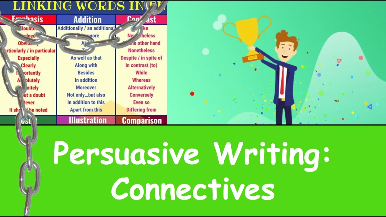 connectives in speech writing