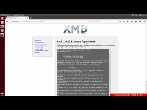 XMB Forum installation ON Ubuntu Linux