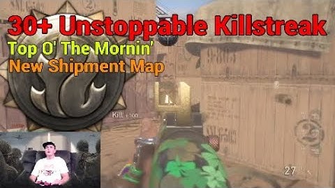 COD WW2 Unstoppable Killstreak on Shipment 1944! 30+ kills fast
