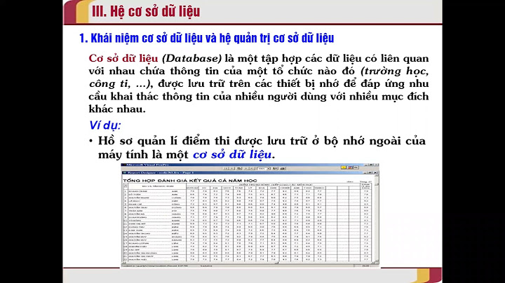 Truy cập trực tiếp cơ sở dữ liệu là gì năm 2024