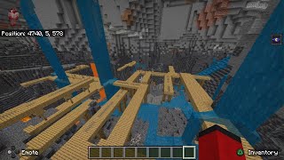 Cool Minecraft mineshaft