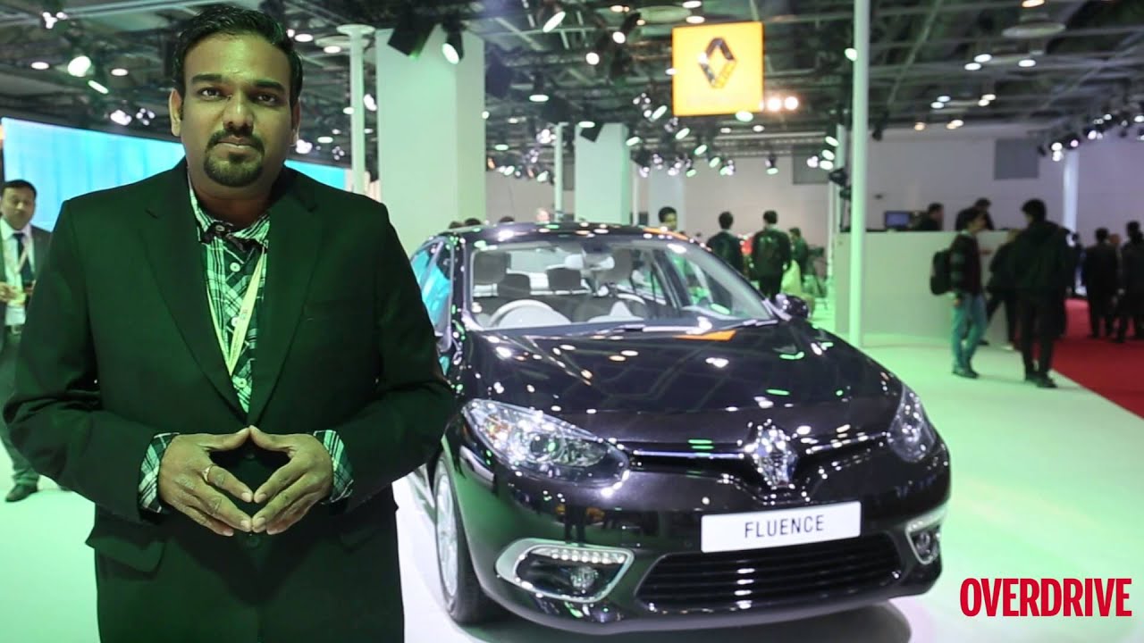 Renault Fluence (facelift) - 2014 Auto Expo