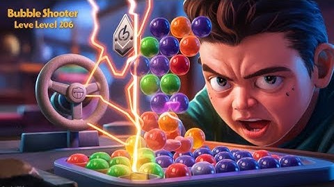 Bubble Shooter Level 206#games #gameplay #bubblesshooter #gaming