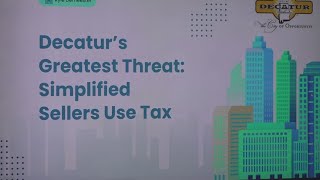 Decatur backs lawsuit challenging Alabama online sales tax distribution under SSUT program