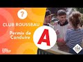 Pour votre permis roulez avec les autocoles du club rousseau