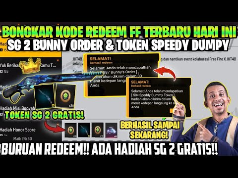 KODE REDEEM FREE FIRE TERBARU 22 MARET 2024 HARI INI