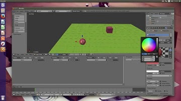 blender game engine test (ubuntu 14.04)