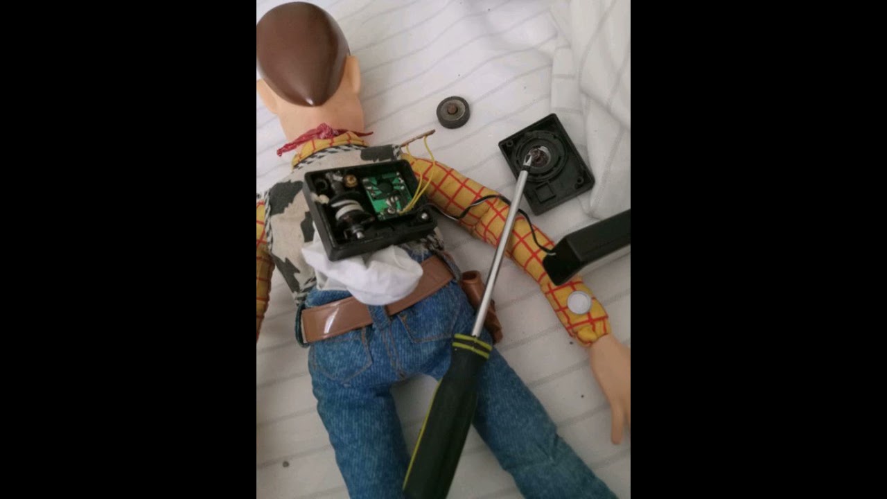 1995 Woody Doll 5 Phrases