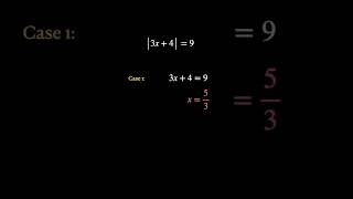 Absolute Function Mastery: Solving Equations with Absolute Values