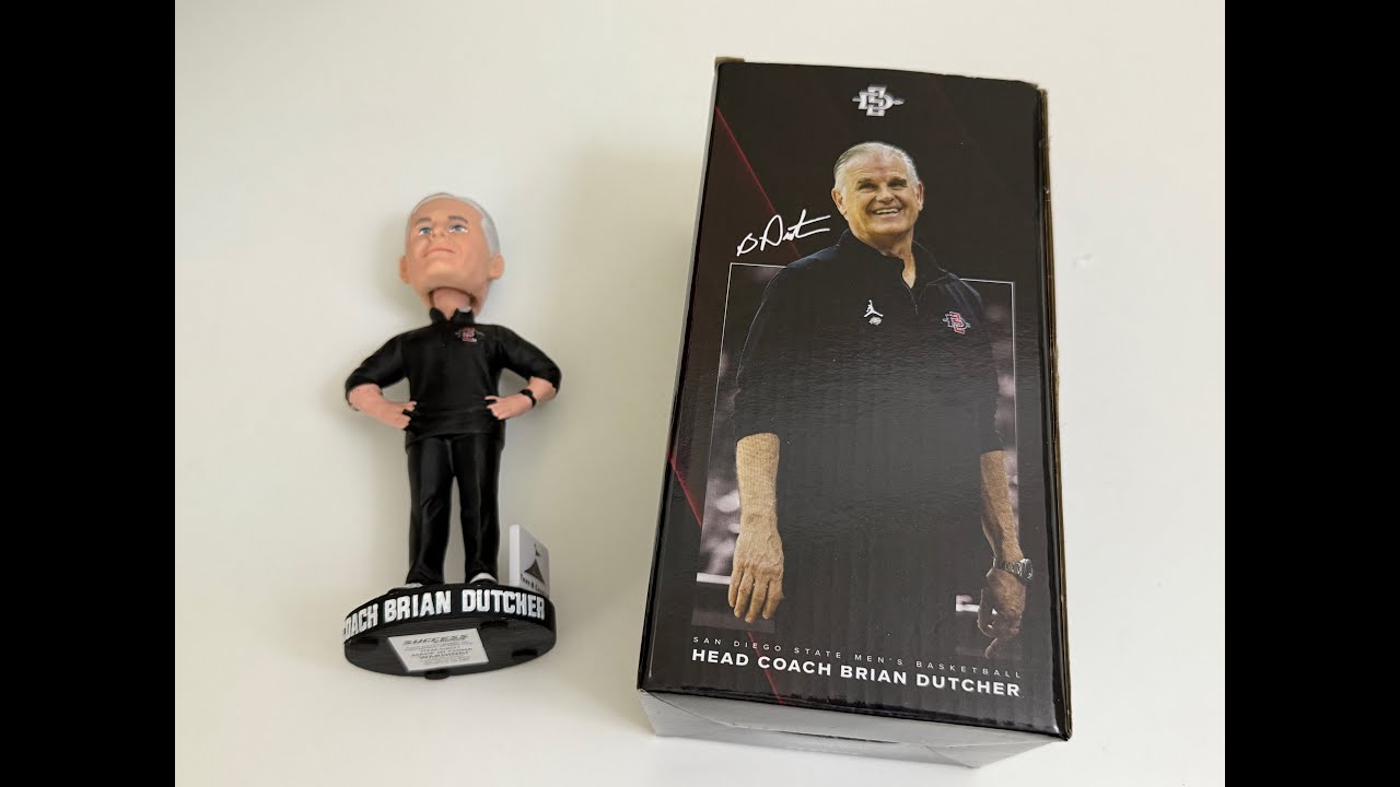 Brian Dutcher Bobblehead Unboxing! 