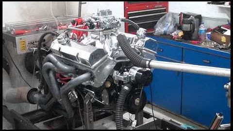 SBC 521HP 383 STROKER ENGINE DYNO RUN FOR MIGUEL RIOS BY WHITE PERFORMANCE AND MACHINE