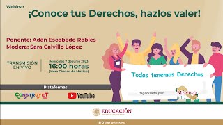 ¡Conoce tus derechos, hazlos valer!