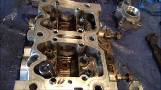 Subaru Ej22t valves Install