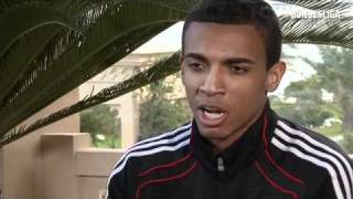 Luiz Gustavo - erstes Training/ Interview fc bayern münchen