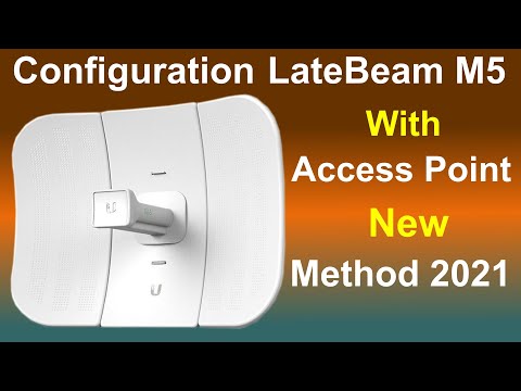 How To Configuration UBNT LateBeam M5 | With Access Point Mode | Full Details In Hindi/Urdu