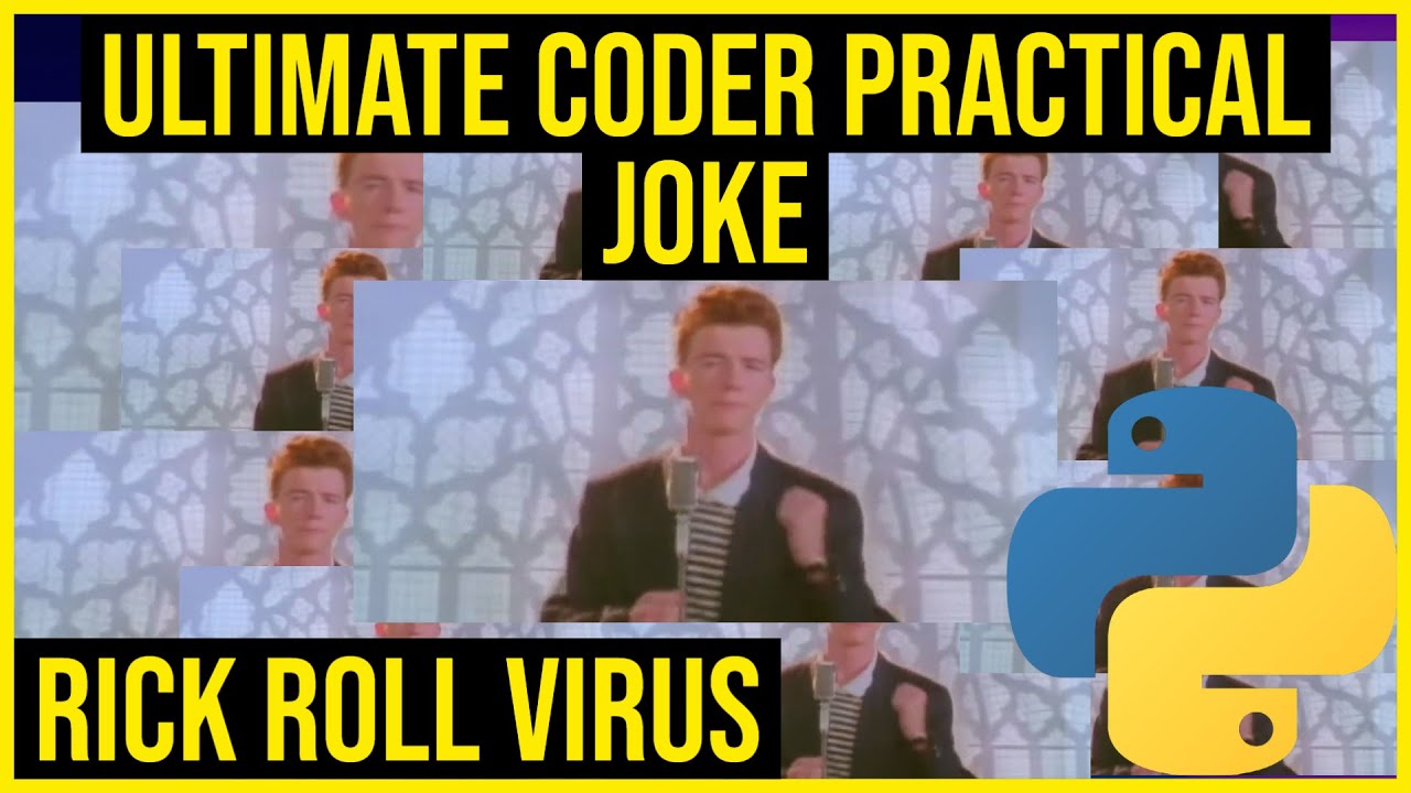 Learn to Make a Rickrolling Website with Python in 17 Seconds 