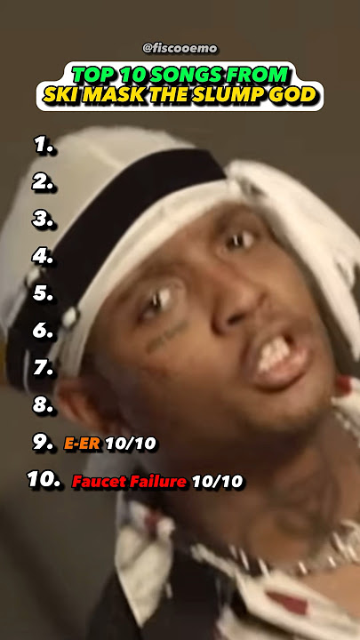 Download lagu Ski Mask The Slump Gods BEST song #skimasktheslumpgod #faucetfailure #rap #review #hiphop