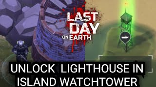 LDOE-UNLOCK LIGHTHOUSE IN ISLAND WATCHTOWER
