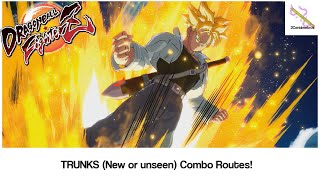 [DBFZ | 1.28] Trunks (new or unseen) Combo Routes!