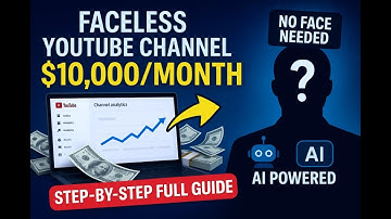 How I Created a $10,000/month Faceless YouTube Channel Using Free AI Tools (Step by Step)