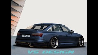 VIRTUAL TUNING AUDI A6 (Photoshop Render) VS DESIGN